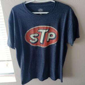 Men's STP Blue Graphic T-Shirt L